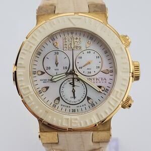 INVICTA 10730 RESERVE OCEAN REEF LADY 24 Certified DIAMONDs Flame Fusion WATCH